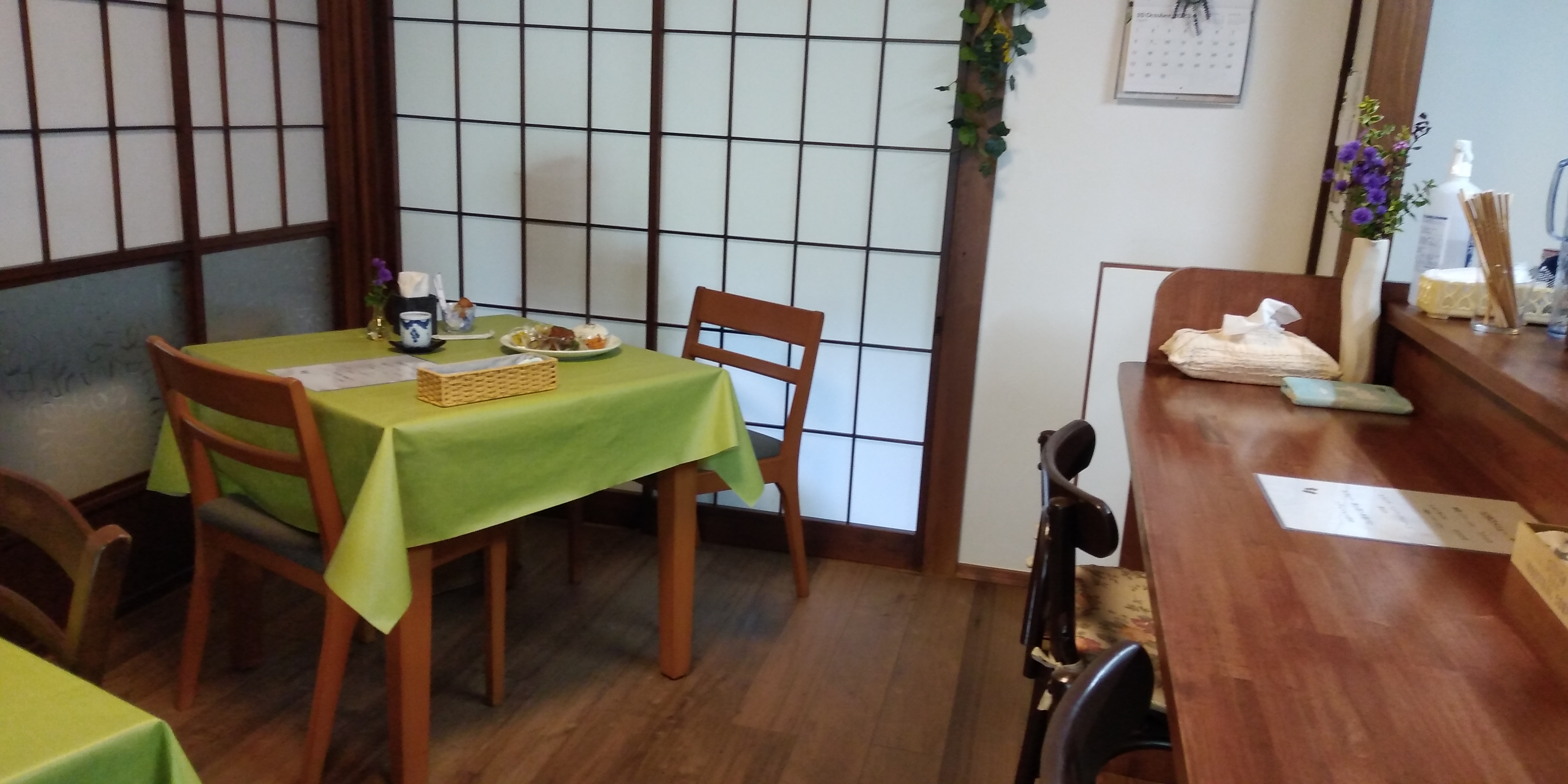 カフェの内装1
